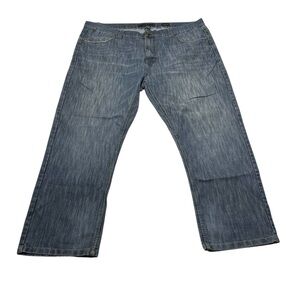 PD&C Straight Fit Jeans Men’s Size 42x30 Medium Wash Paper Denim & Cloth